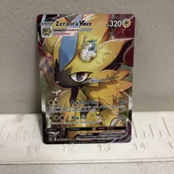 Pokemon TCG Crown Zenith: Galarian Gallery - Zeraora VMAX #GG42/GG70 Ultra Rare - Image 1