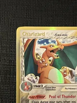 POKEMON EX CRYSTAL GUARDIANS #4 CHARIZARD-REVERSE DELTA SPECIES STAMPED - Image 2