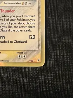 POKEMON EX CRYSTAL GUARDIANS #4 CHARIZARD-REVERSE DELTA SPECIES STAMPED - Image 4