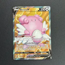 Blissey V (Full Art) SWSH06: Chilling Reign - Pokemon NM 182/198 - Image 1