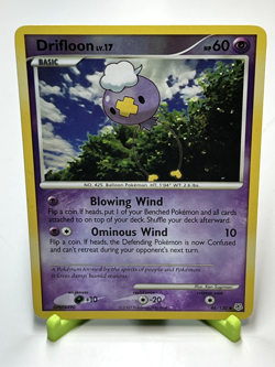 Pokemon Drifloon 46/130 Diamond and Pearl Reverse Holo NM Condition - Image 1
