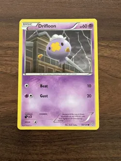 Drifloon 50/124 Pokemon - Black and White Dragons Exalted NM - Image 1