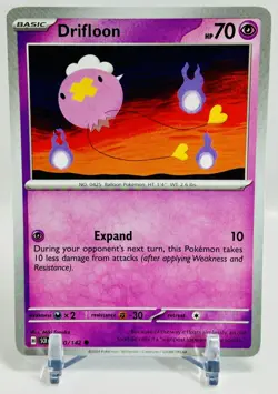 2024 Pokemon Gaming SV Stellar Crown - SCR EN Drifloon #060/142 - Image 1