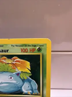 Pokemon TCG Base Set Venusaur Holo 15/102 - Image 3