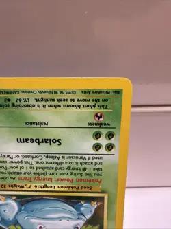 Pokemon TCG Base Set Venusaur Holo 15/102 - Image 5