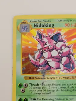 Pokemon Nidoking Holo Rare Shadowless 11/102 Base Set Vintage 1999 And Zapdos - Image 4