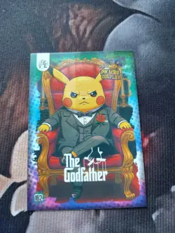 The Godfather (Pikachu) #162 - Galaxy Holo - Electric Pikachu Cosplay - Pokemon - Image 1