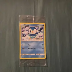 POKEMON PIPLUP 32/156 BUILD-A-BEAR WORKSHOP PROMO STAMPED SEALED NM - Image 1