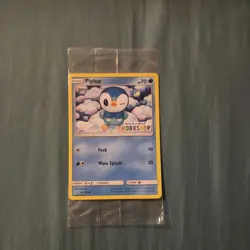 POKEMON PIPLUP 32/156 BUILD-A-BEAR WORKSHOP PROMO STAMPED SEALED NM - Image 3