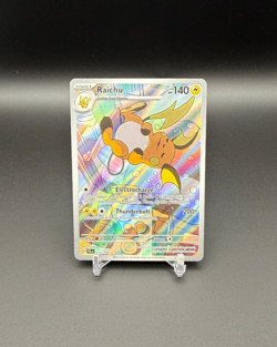 Pokemon TCG Raichu 211/193 IR Illustration Paldea Evolved - Image 1