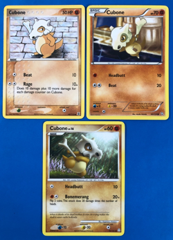 Cubone Vtg Pokemon LOT- Delta Species 60/113, Legends Awakened, Dragons Exalted - Image 1
