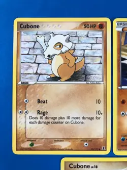 Cubone Vtg Pokemon LOT- Delta Species 60/113, Legends Awakened, Dragons Exalted - Image 2