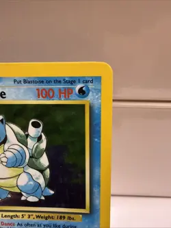 Pokemon TCG Base Set Blastoise Holo 2/102 - Image 3