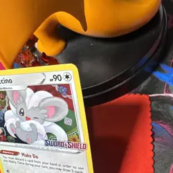 Cinccino SWSH009 Holo STAMPED Prerelease Promo - Sword & Shield - Pokemon TCG - Image 3
