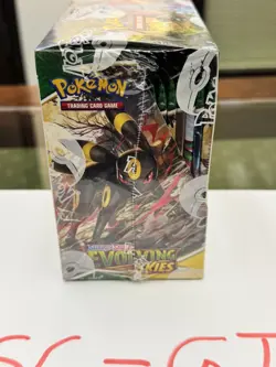 Pokemon TCG Sword & Shield Evolving Skies Booster Box Factory Sealed - Image 5