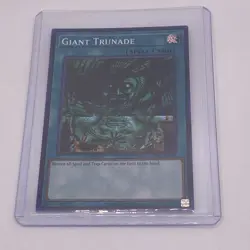 Yu-Gi-Oh! TCG Giant Trunade Spell Ruler (25th Anniversary) SRL-EN048 Super Rare - Image 1