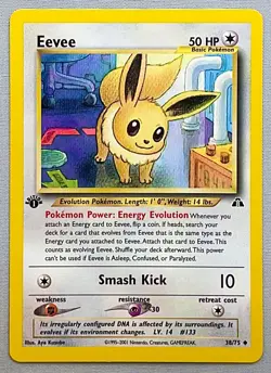 Pokemon 1st EDITION 2001 Neo Discovery Cards - NM or Better - Choose Your Card!! - Image 4