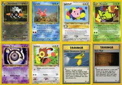 Pokemon Trading Cards 1st EDITION Rare Uncommon NEO DISCOVERY Collection Set /75 - Image 1