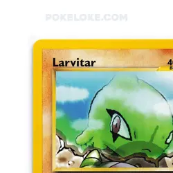 Larvitar - 57/75 - 1st EDITION - Neo Discovery - Pokemon TCG - [NM] - Image 4