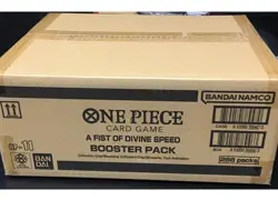 ONE PIECE TCG OP-11 A Fist of Divine Speed SEALED Booster Box Case - English - Image 1