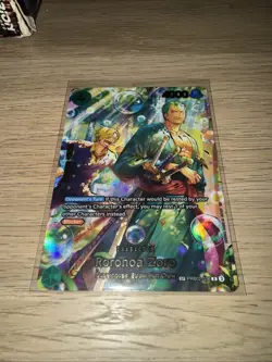 Roronoa Zoro PRB02-006 SP Alternate Art Azure Sea's Seven One Piece Card English - Image 1