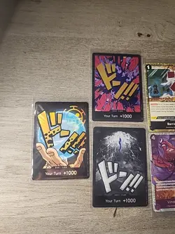 Lot of 10 One Piece TCG Don and SR All NM Condition - Image 1