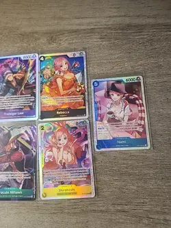 Lot of 10 One Piece TCG Don and SR All NM Condition - Image 4