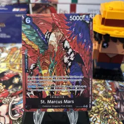 One Piece Carrying On His Will OP13-091 St. Marcus Mars Alt Art Eng NM - Image 1