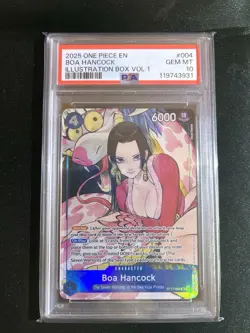 Ships Fast One Piece Boa Hancock 2025 Illustration Box Vol 1 PSA 10 Peach Momoko - Image 4