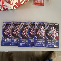 One Piece OP14 Booster Pack Lot of 15 | The Azure Sea’s Seven | English | Sealed - Image 2