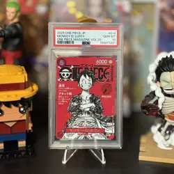 PSA 10 Monkey D Luffy ST21-014 ONE PIECE Magazine Promo 2025 Jump - Image 1