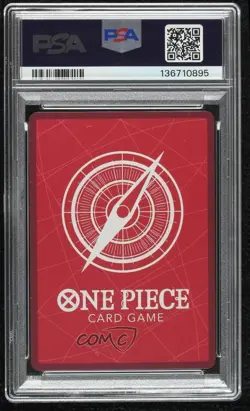 2022 One Piece Promos English Shanks PSA Magazine Promo #OP09-001 PSA 10 - Image 2