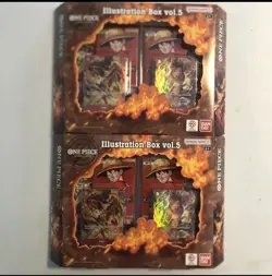 ONE PIECE Illustration Box Vol 5 Lot Of 2 New SEALED PRB-02 OP-13 - Image 1