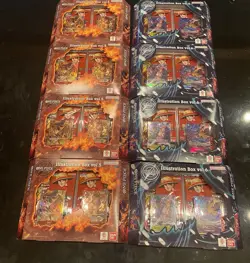 Lot of 8 One Piece 13 OP-13 Illustration Box V.5 and V.6 IN HAND SHIPS SAME DAY - Image 1