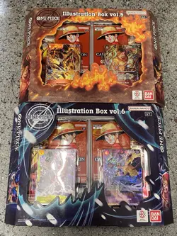 One Piece Illustration Box Vol 5 And 6 Bundle Brand New In Hand - Image 1