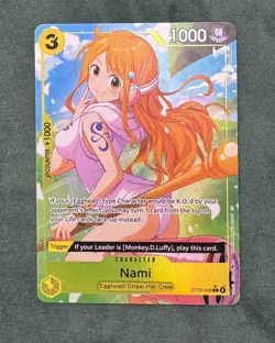 One Piece Starter Deck 29 Egghead Nami Full Art ST29-008 Foil NM - Image 1