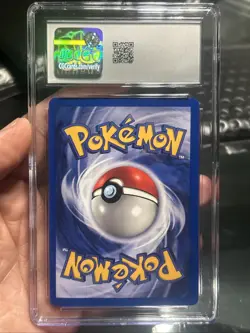 CGC 8 Brock's Rhydon 2000 Gym Heroes 2/132 Holo SWIRL Pokemon TCG - Image 2