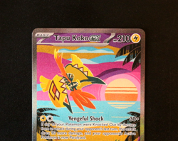 Pokemon Card - Tapu Koko EX 247/182 Paradox Rift Special Illustration Rare - NM⭐ - Image 2