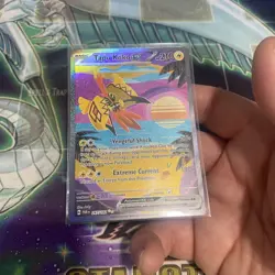 Tapu Koko ex - 247/182 - Pokemon Paradox Rift Special Illustration Rare Card NM - Image 3