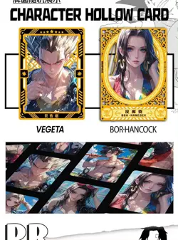 One Piece x Dragon Ball Crossover Anime Trading Card CCG 11 Pack Booster Box NEW - Image 3