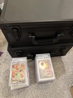 Massive Pokemon / One Piece TCG Bulk lot - 1000+ Cards W/ 38 Slabs, FA/Ar/EX - Image 1
