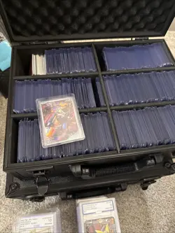 Massive Pokemon / One Piece TCG Bulk lot - 1000+ Cards W/ 38 Slabs, FA/Ar/EX - Image 5