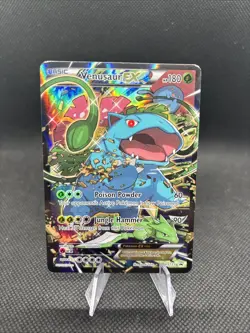 Venusaur EX - XY123 - Full Art Promo Black Star Rare - Pokemon Card MP/HP - Image 1