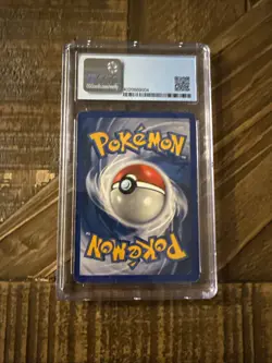 Pokemon TCG Blastoise Holo Shadowless Rare Card Base Set 2/102 CGC 4 - Image 2