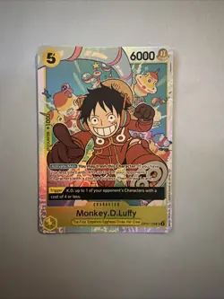 One Piece Card Game TCG PRB02 Monkey.D.Luffy OP07-109 SR M/NM Condition - Image 1