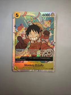 One Piece Card Game TCG PRB02 Monkey.D.Luffy OP07-109 SR M/NM Condition - Image 2