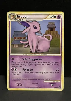 Espeon - 2/90 - Non-Holo Rare Theme Deck Exclusive - Undaunted - Pokemon Card - Image 1