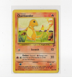 Pokemon Card Charmander 69/130 Base Set 2 Pokemon - Image 1