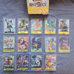 Complete 14 Card Full Art set - ONE PIECE ST29 Starter Deck EGGHEAD English - Image 1