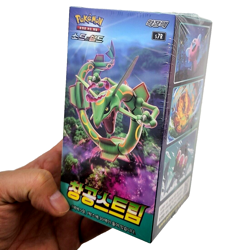 BOX(30 PACKS) Pokemon Cards Evolving Skies Blue Sky Stream Booster Sealed KOREAN 8809581508460 - Image 1